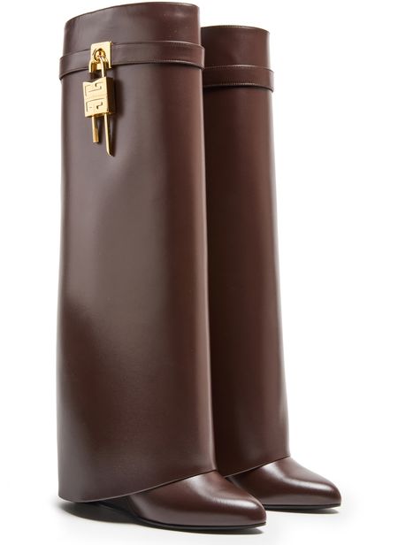Women’s High Tube Riding Boots with Metal Buckle