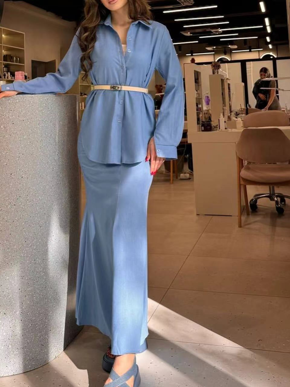 Effortless Chic Skirt Set