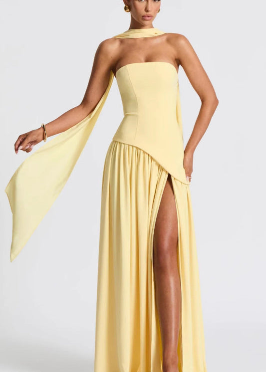 Chic Slit Maxi Dress