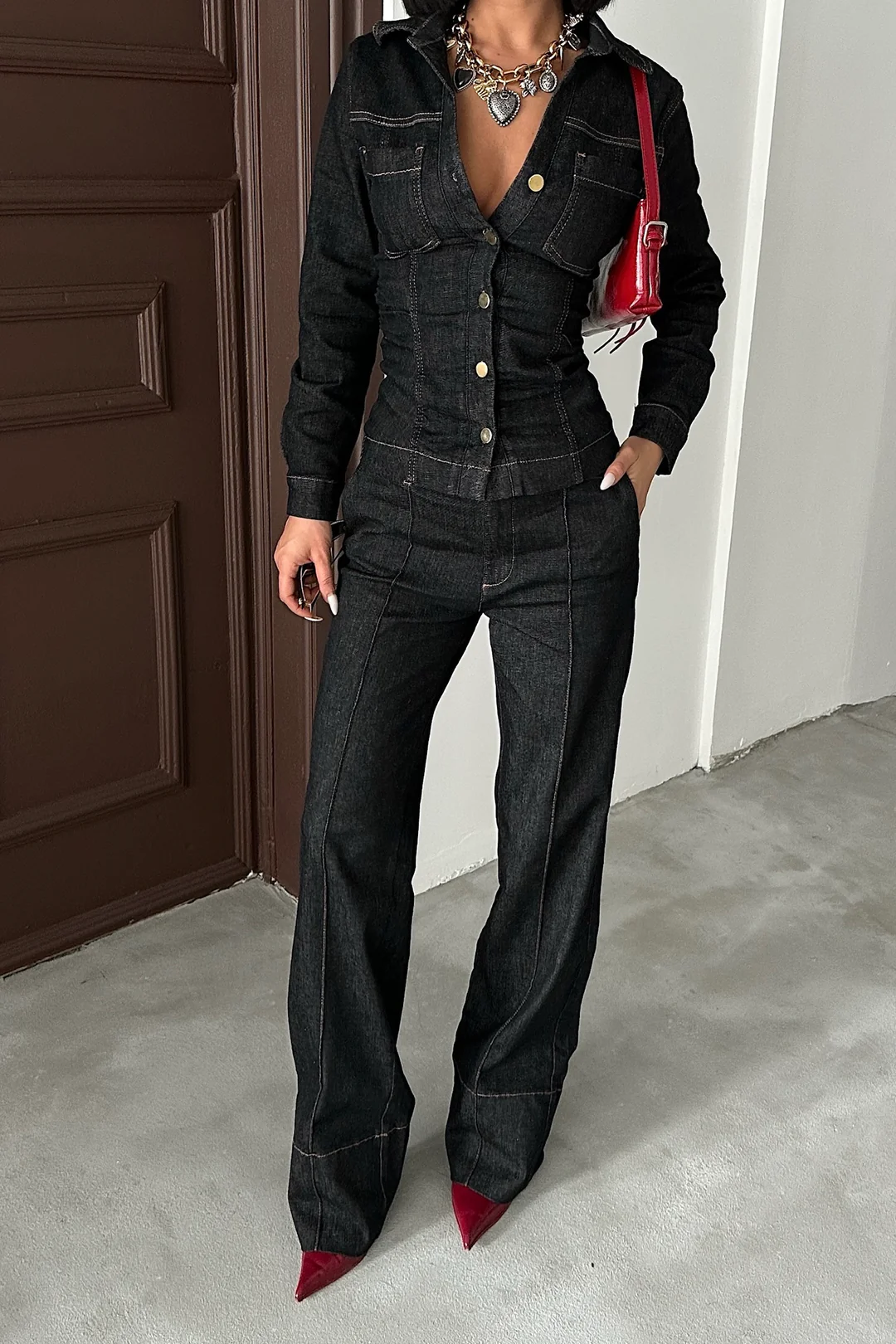 Classic Tannin Denim Set