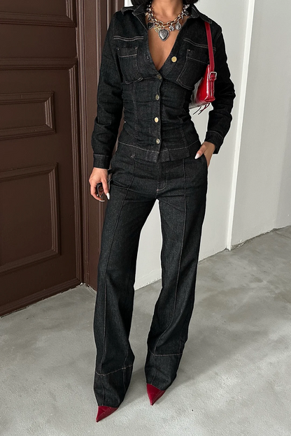 Classic Tannin Denim Set