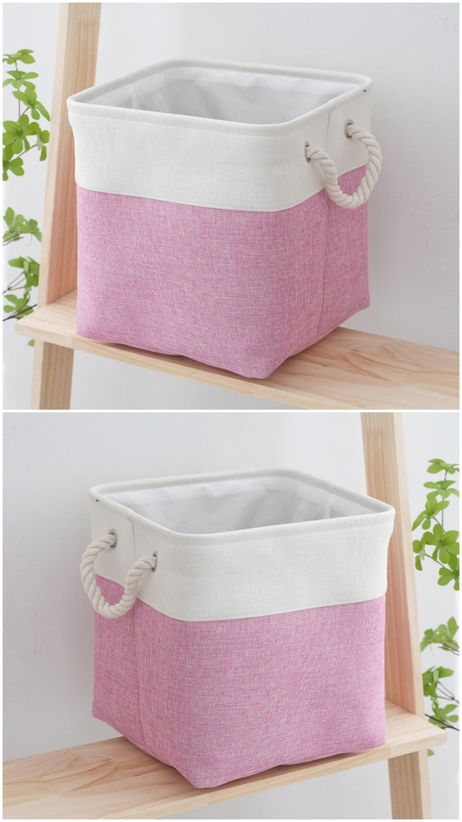 Fabric Canvas Storage Basket