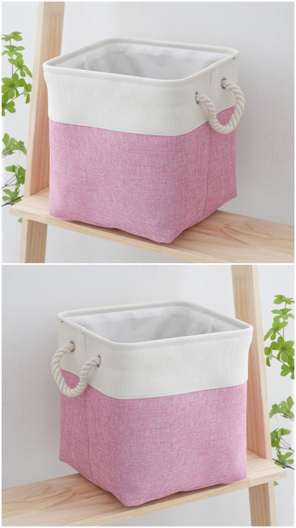 Fabric Canvas Storage Basket