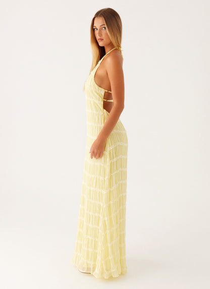 Breezy Backless Summer Dress