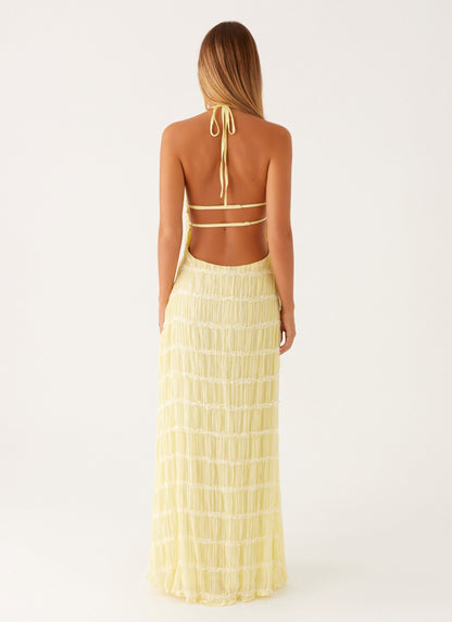 Breezy Backless Summer Dress