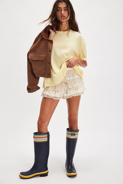 Back Cutout 3D Butterfly Streetwear T-Shirt