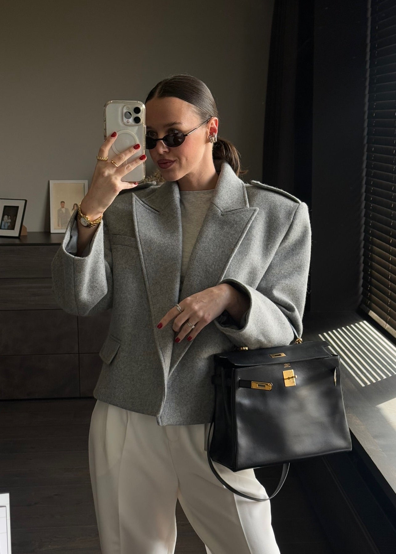 Elegant Tweed Blazer