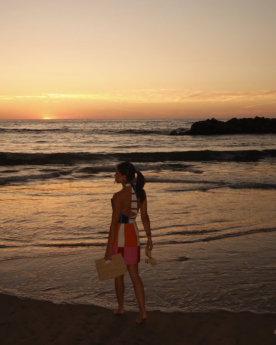 Tie-Waist Sleeveless Linen Dress