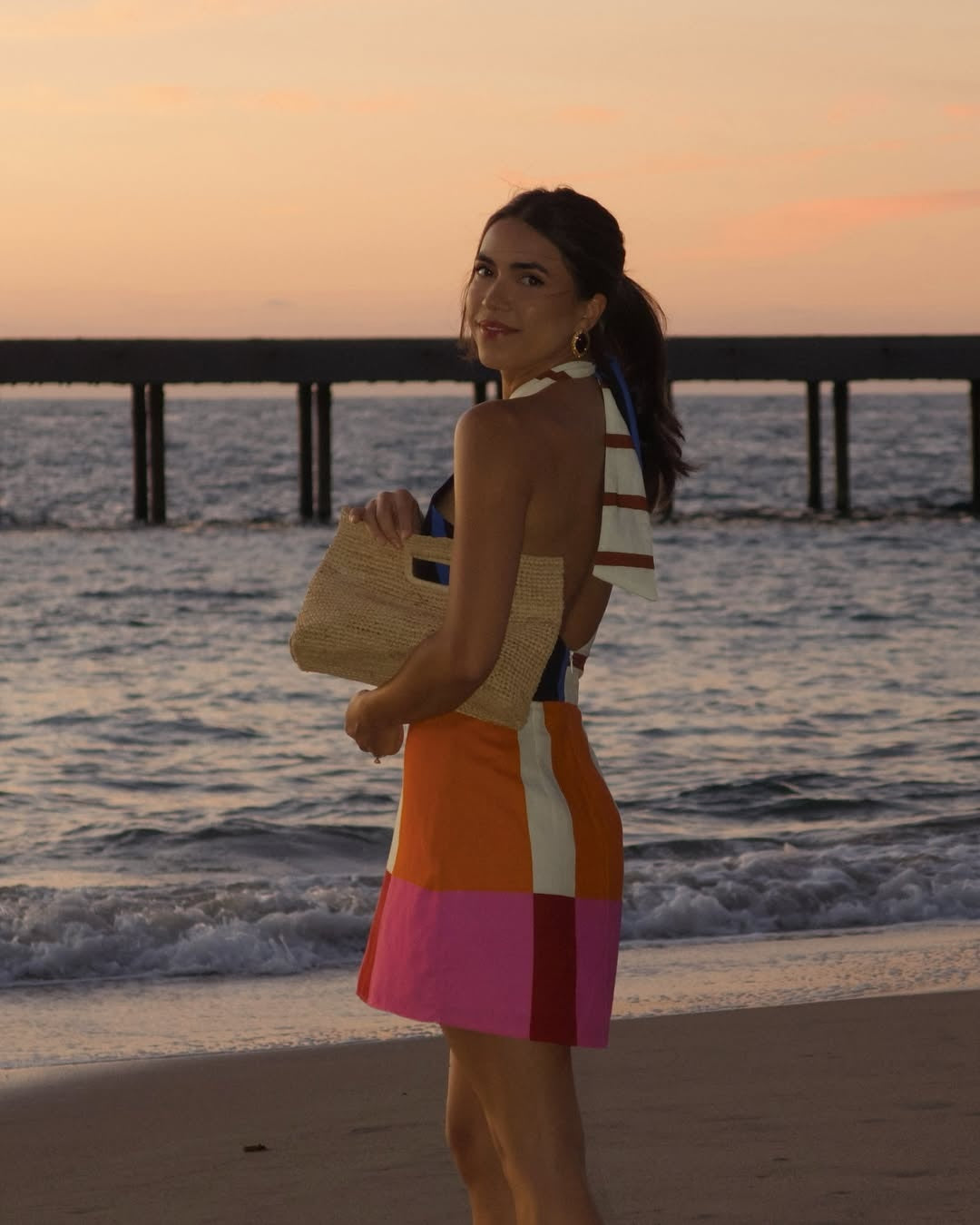 Tie-Waist Sleeveless Linen Dress