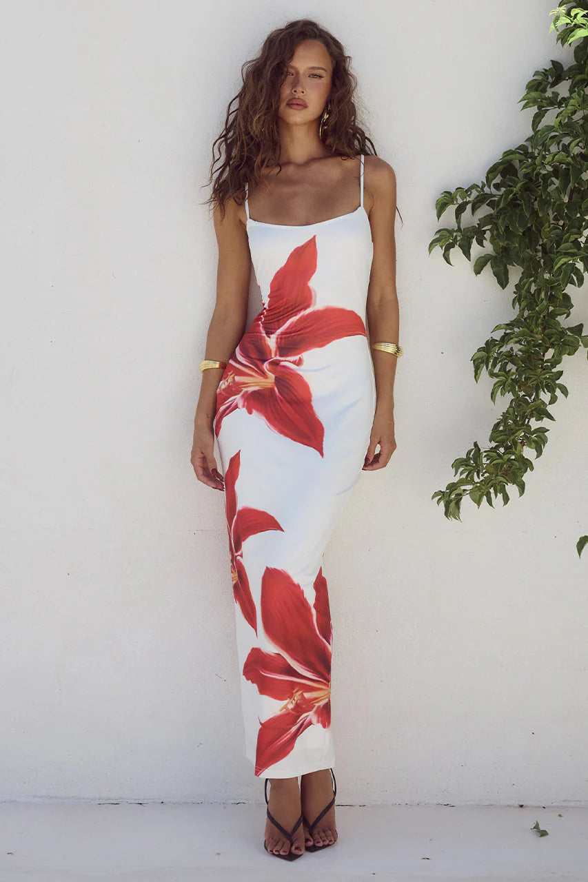Chic Floral Sun Dress