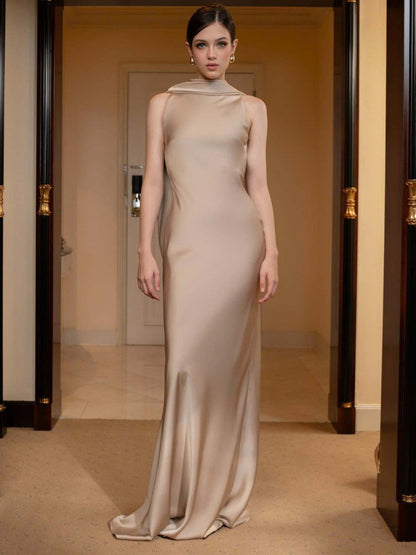 Elegant Satin Dream Dress