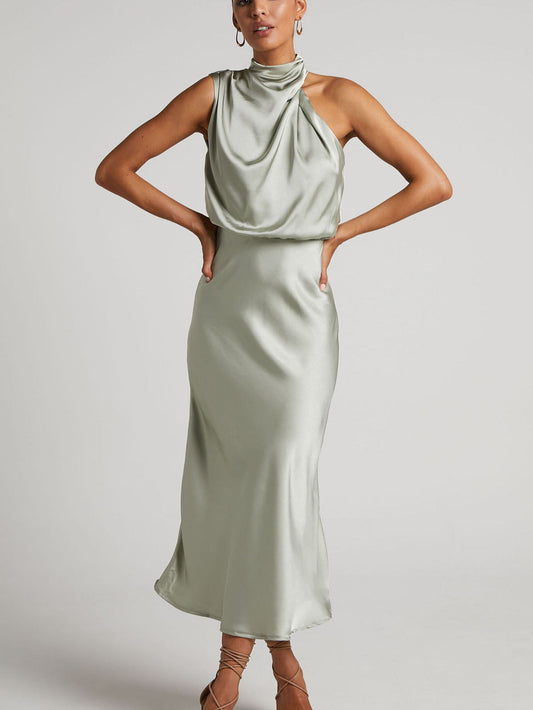 Glamourous Satin Dream Dress