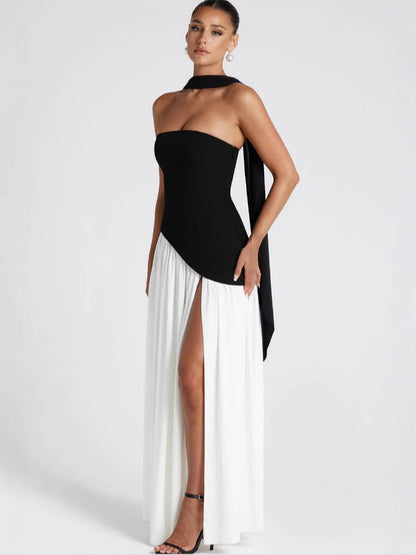 Chic Slit Maxi Dress