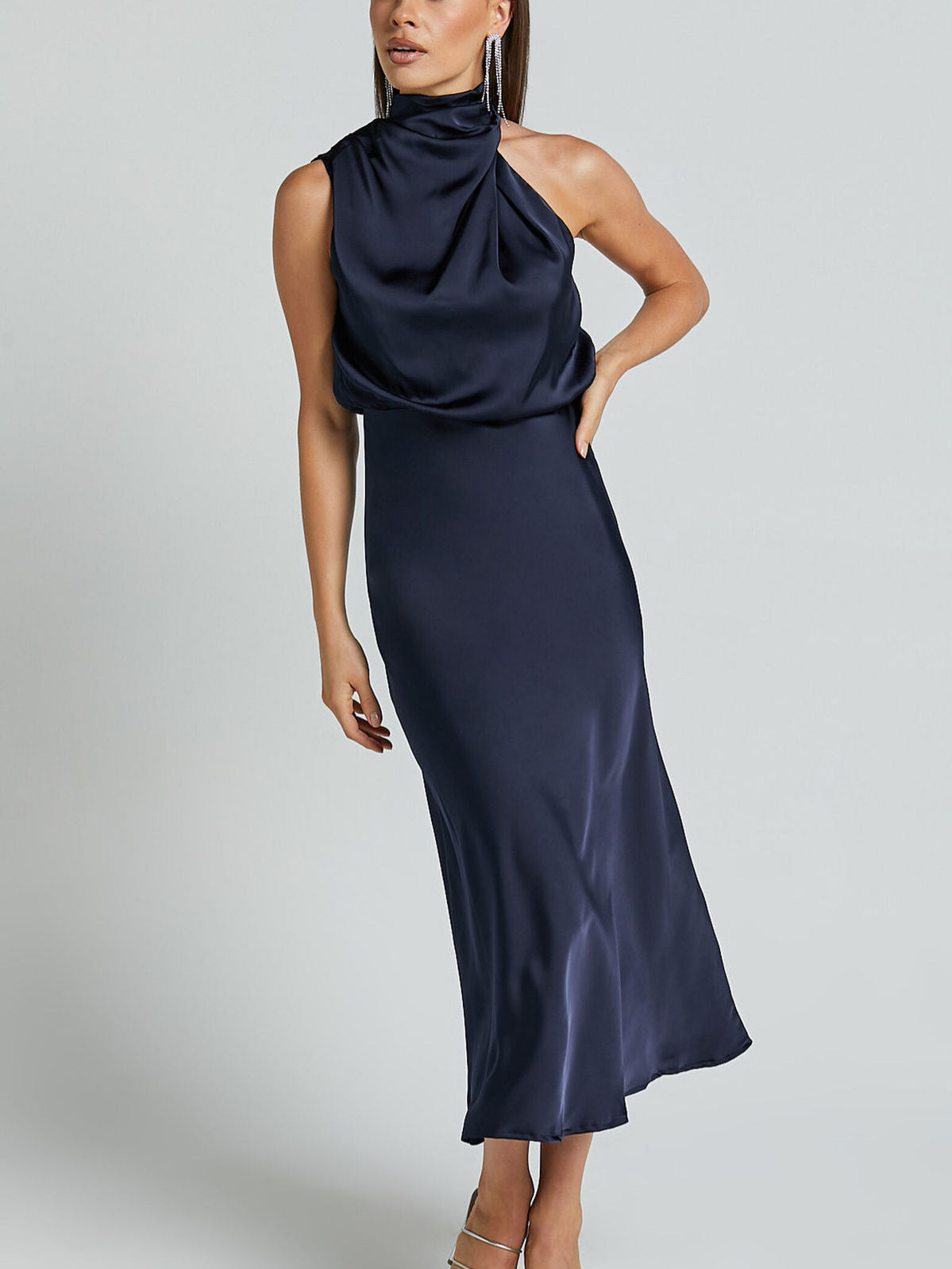 Glamourous Satin Dream Dress