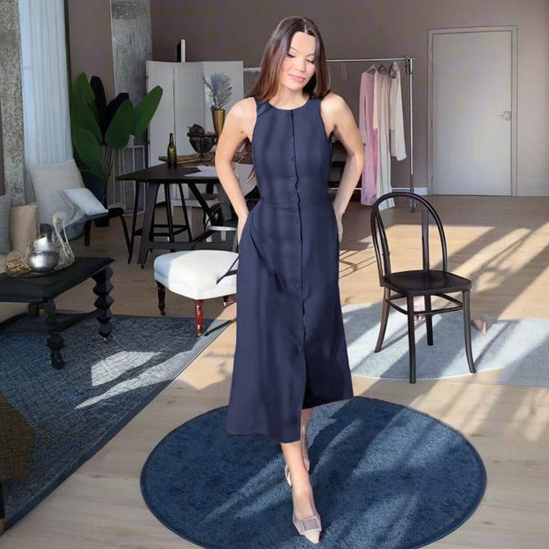 Chic Waist-Cinching Dress