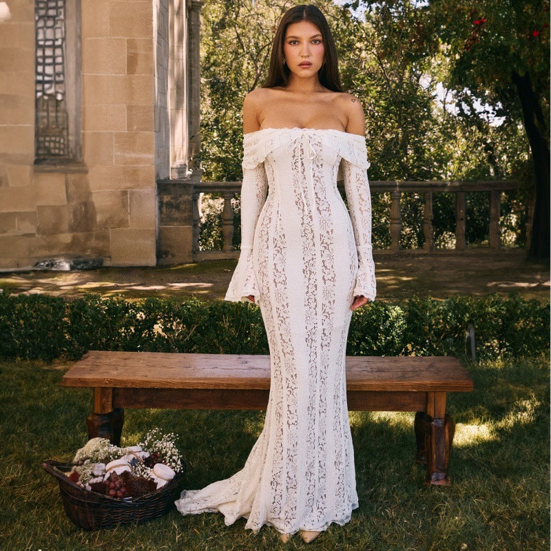 Elegant Off-Shoulder Dress