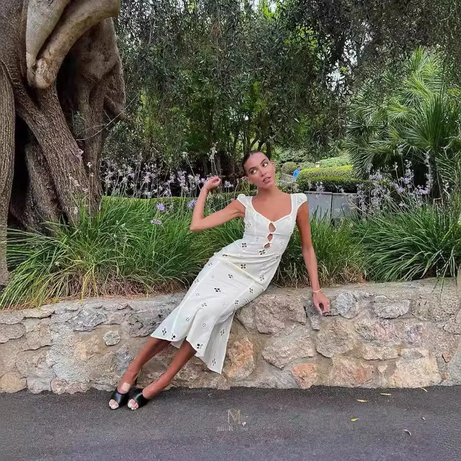 Elegant Vintage Fishtail Skirt