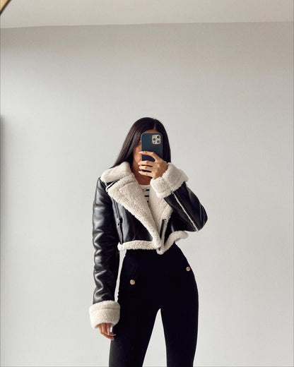 Short Lamb's Wool Jacket