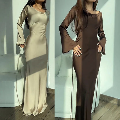 Comfy Long Sleeve Glam Dress