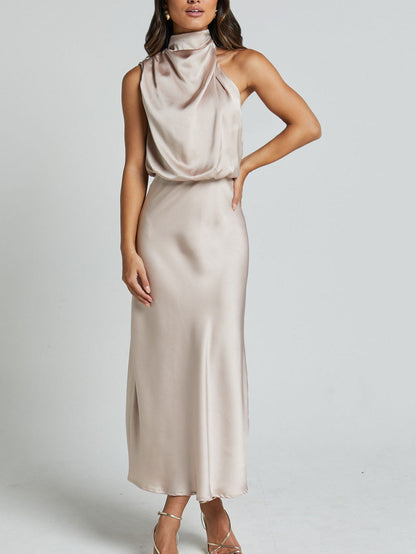 Glamourous Satin Dream Dress