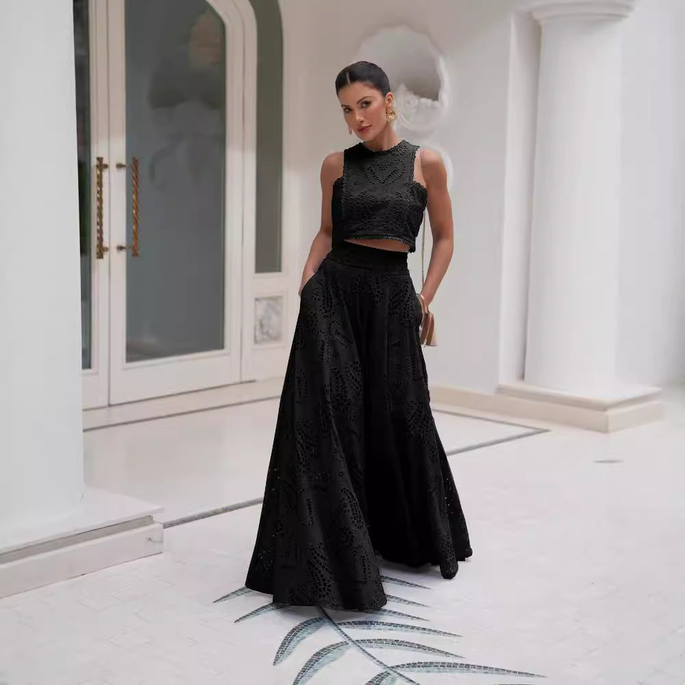 Elegant Pocket Maxi Dress