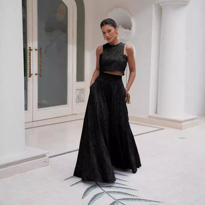 Elegant Pocket Maxi Dress