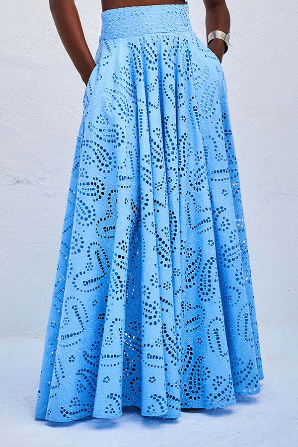 Elegant Pocket Maxi Dress