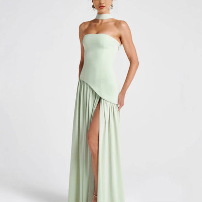 Chic Slit Maxi Dress