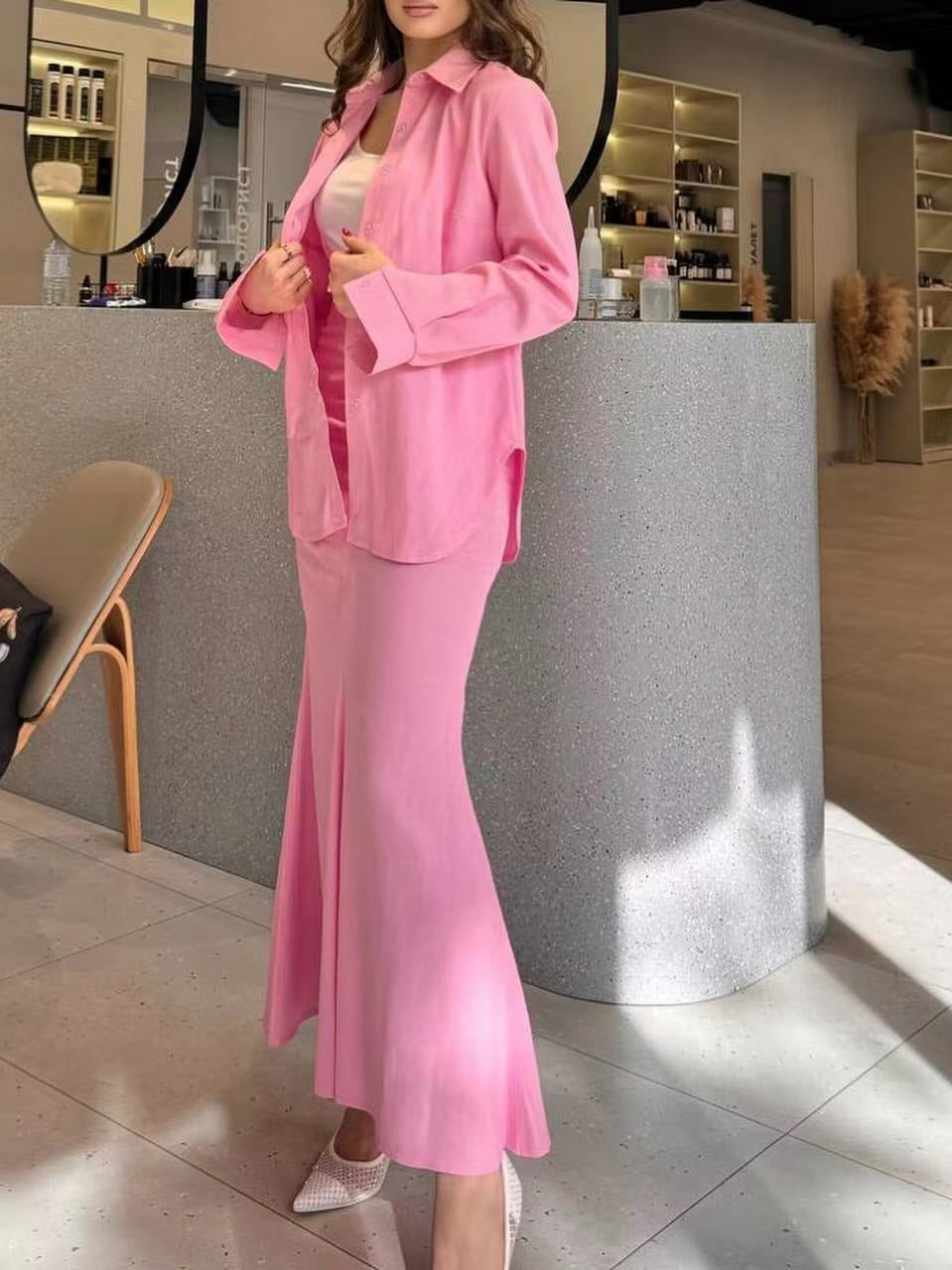 Effortless Chic Skirt Set