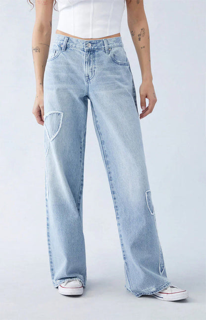 Chic Comfort Bow Jeans