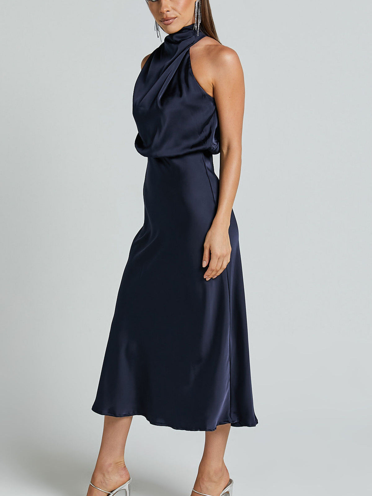 Glamourous Satin Dream Dress