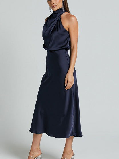 Glamourous Satin Dream Dress