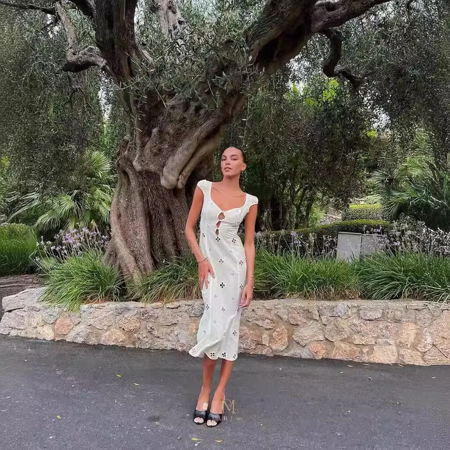 Elegant Vintage Fishtail Skirt