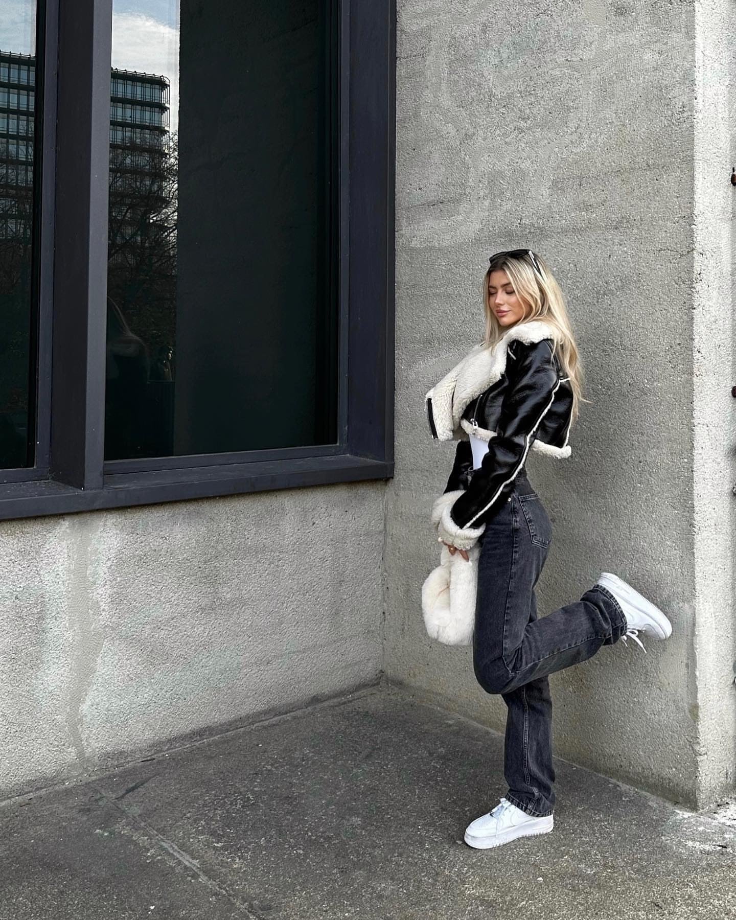 Short Lamb's Wool Jacket