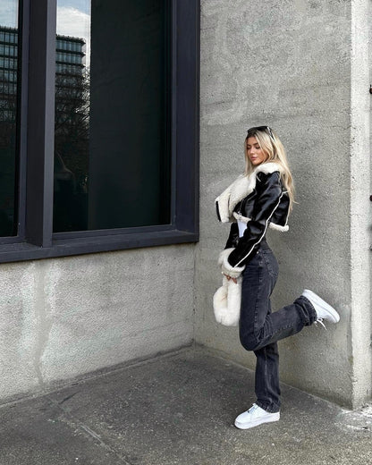 Short Lamb's Wool Jacket