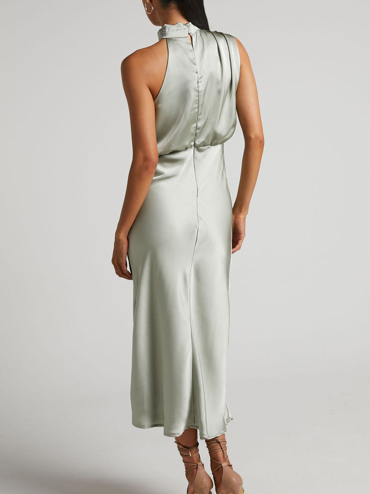 Glamourous Satin Dream Dress