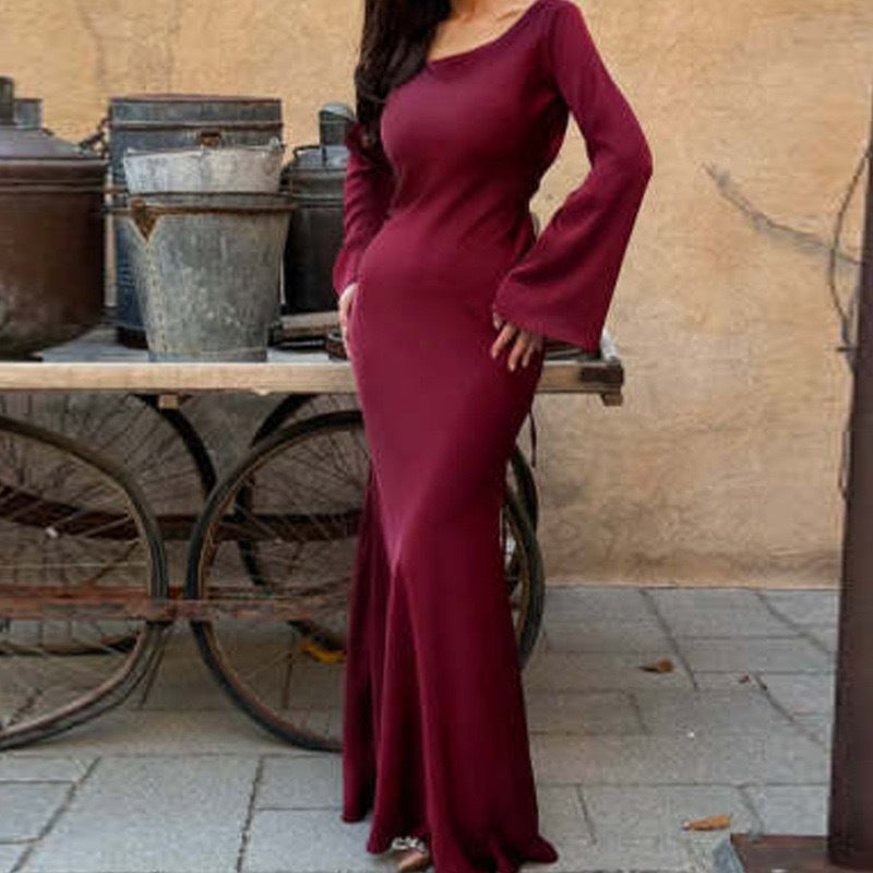 Comfy Long Sleeve Glam Dress