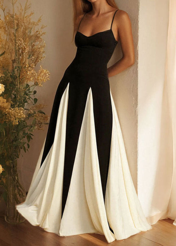 Elegant Flow Halter Dress