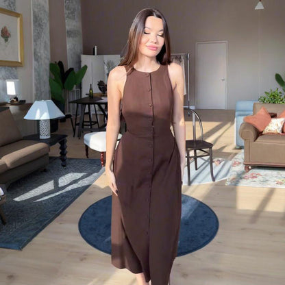 Chic Waist-Cinching Dress