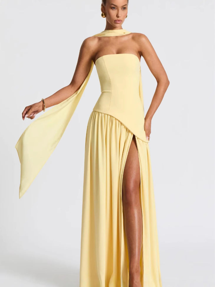 Chic Slit Maxi Dress
