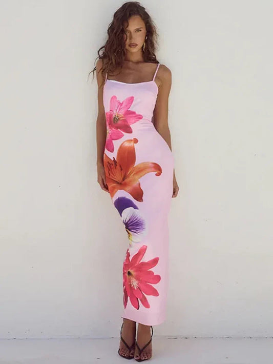 Chic Floral Sun Dress