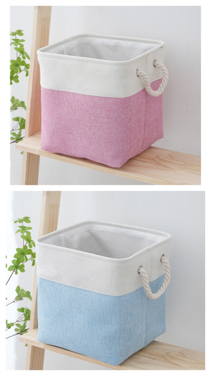 Fabric Canvas Storage Basket