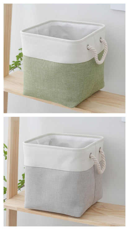 Fabric Canvas Storage Basket