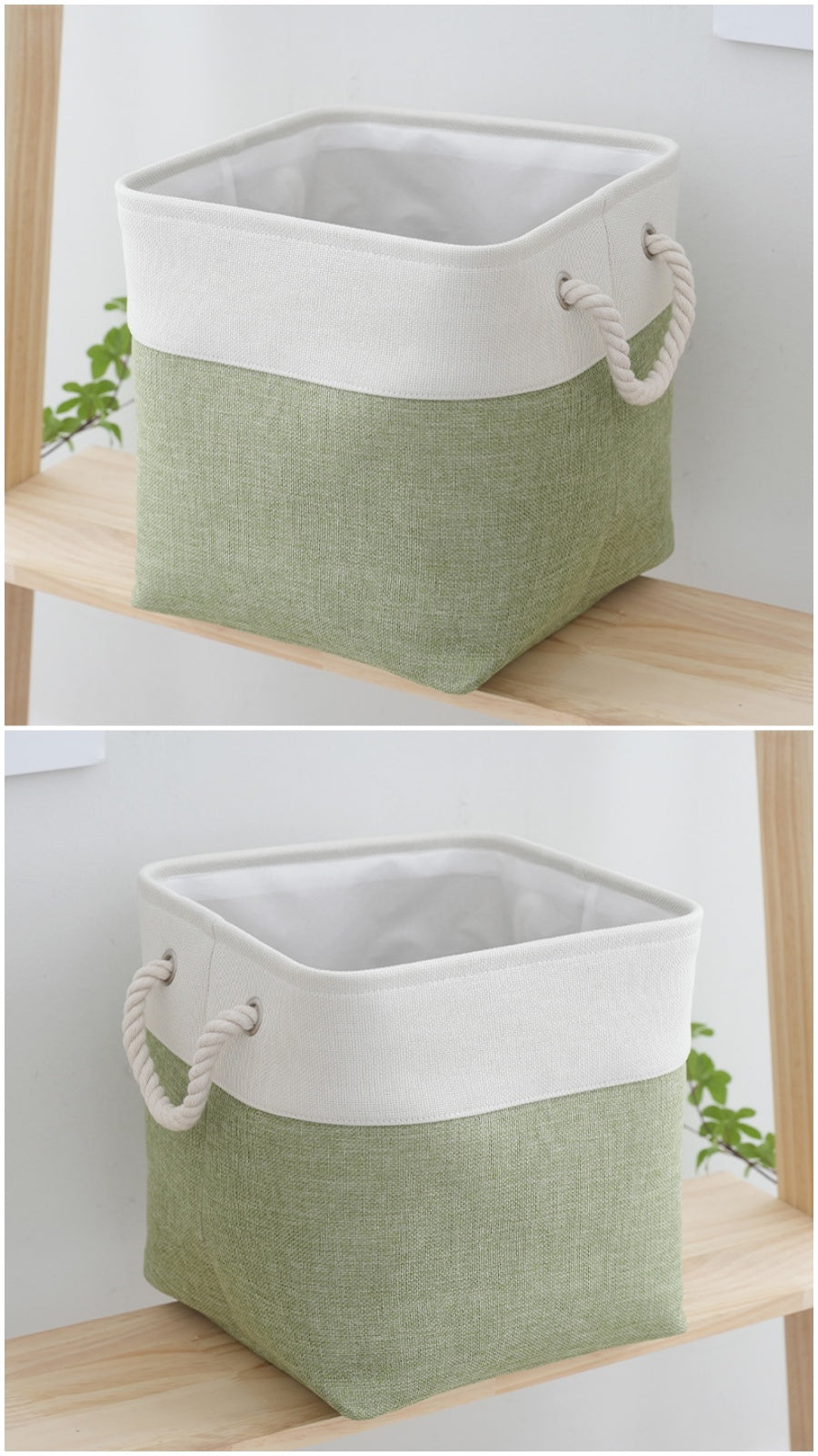 Fabric Canvas Storage Basket