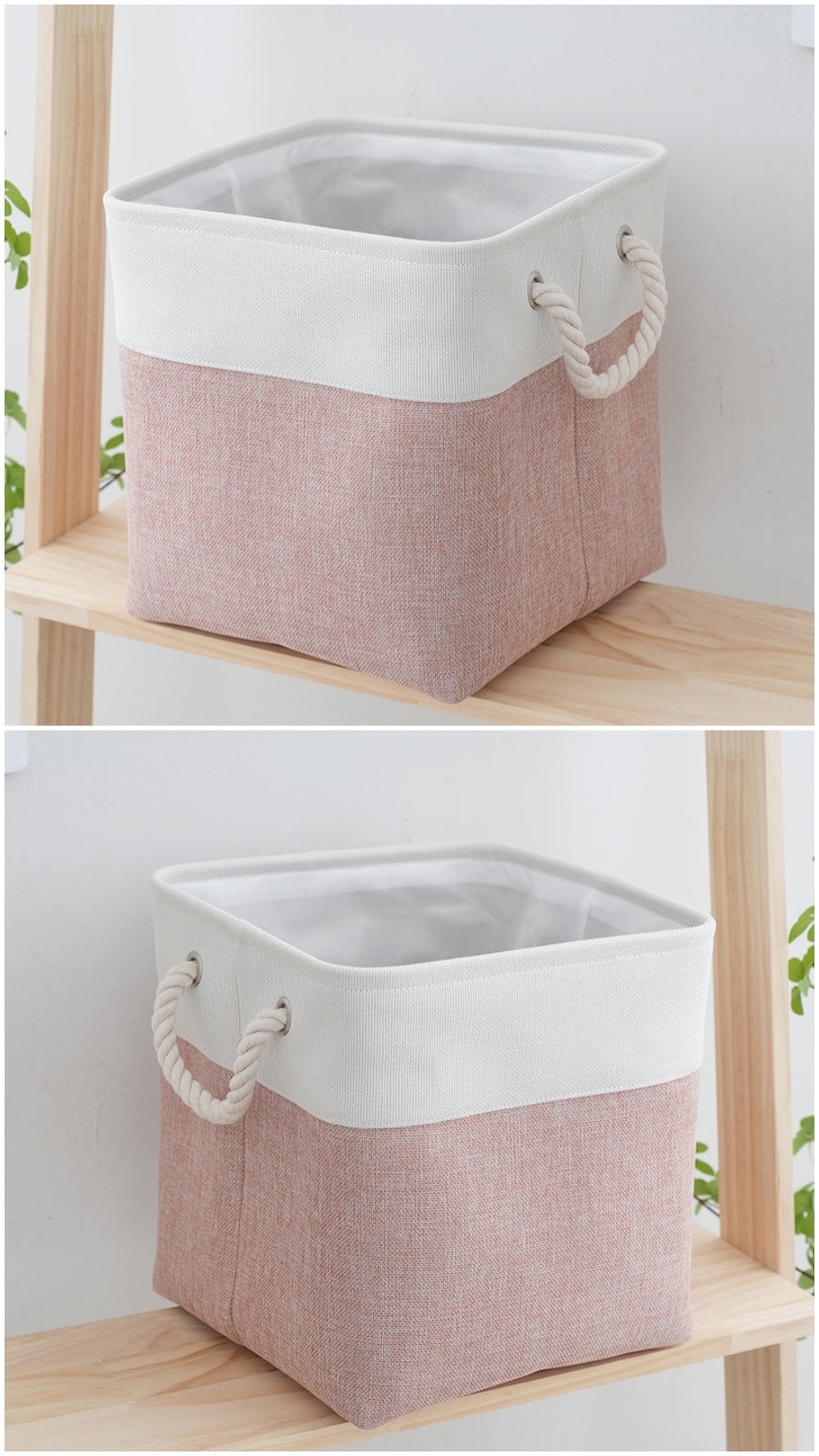 Fabric Canvas Storage Basket