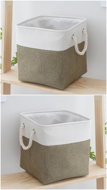 Fabric Canvas Storage Basket