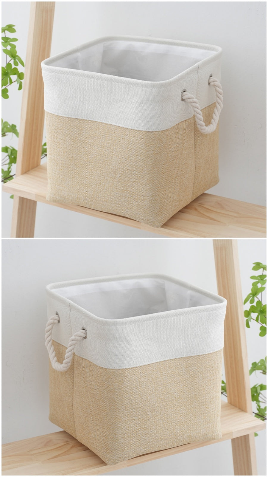 Fabric Canvas Storage Basket