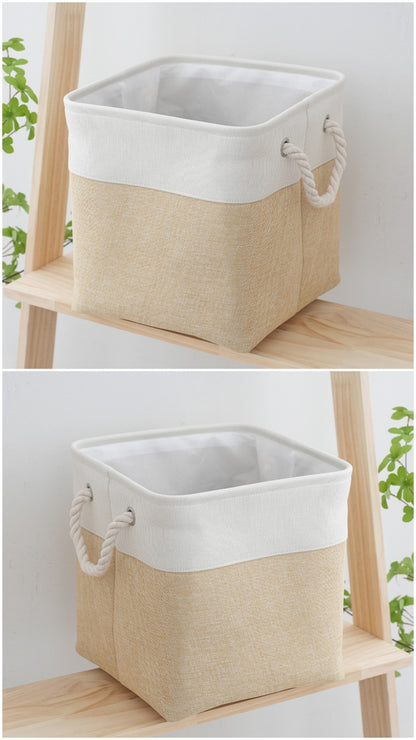 Fabric Canvas Storage Basket