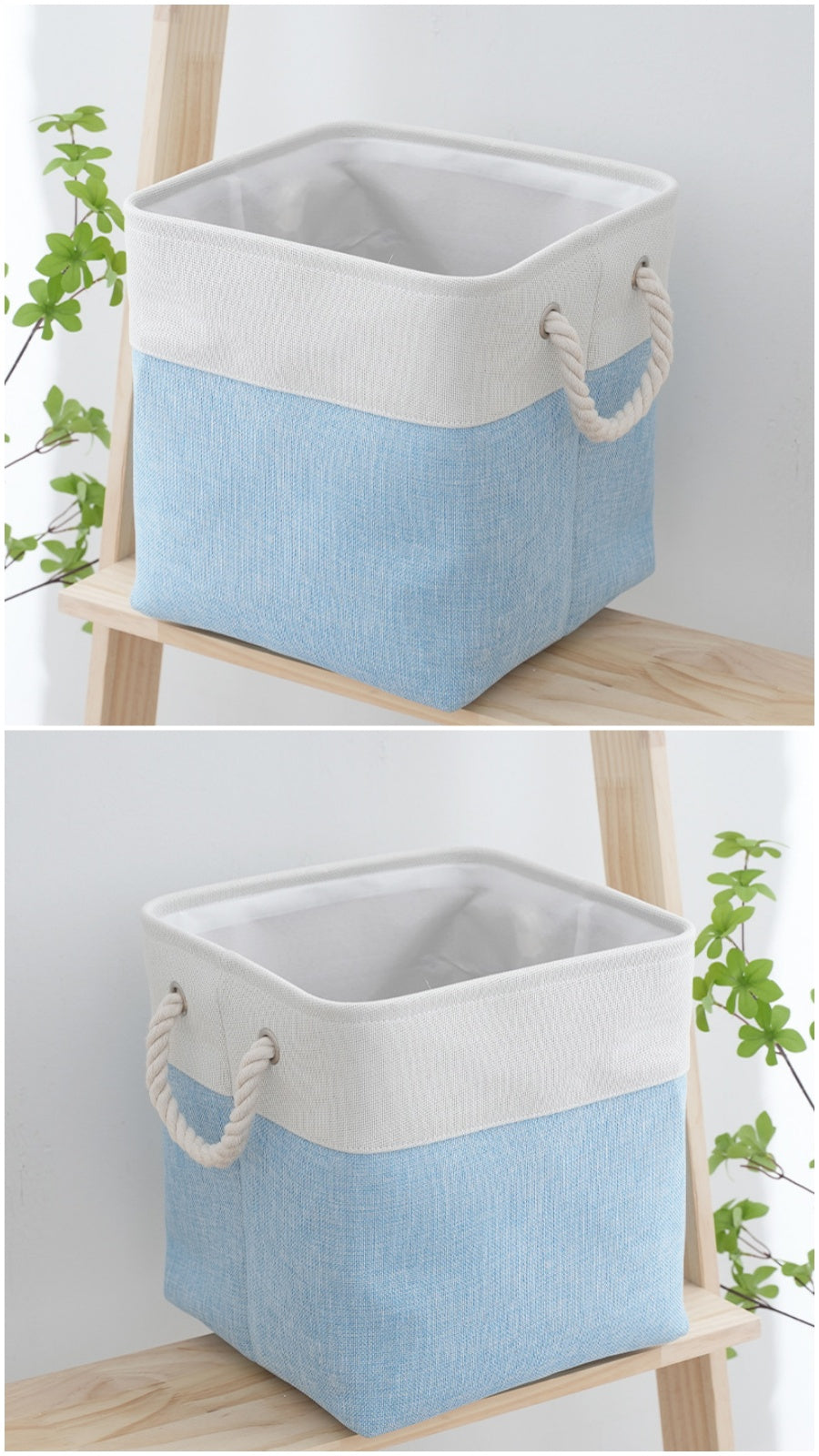 Fabric Canvas Storage Basket